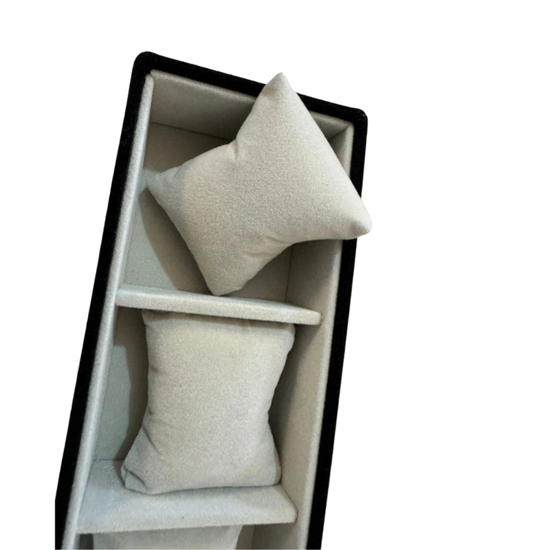 Porta Relógio 6 Lugares de Veludo London